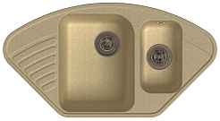 Raiber Мойка кухонная Айфель RQ987 бежевый – фотография-1