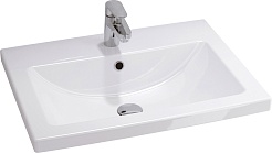 Sanflor Мебель для ванной Бруклин 60 подвесная бетон пайн экзотик/черный муар – фотография-12