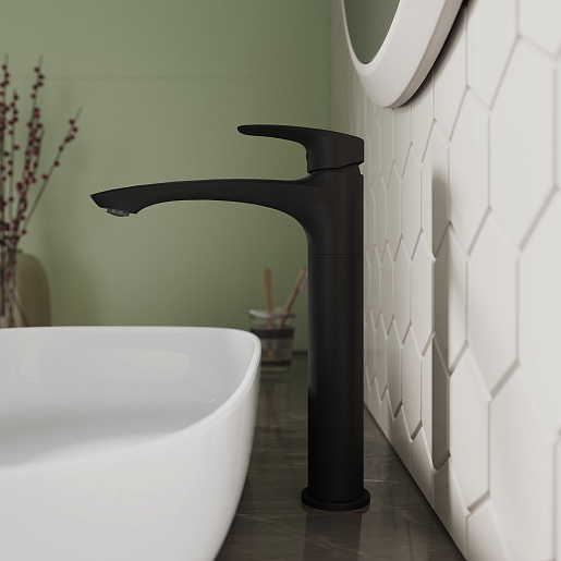 Milardo Смеситель для раковины чаши Rora RORBL01M01 – картинка-3