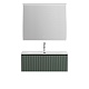 BelBagno Тумба с раковиной Uno 100 с 1 ящиком подвесная Еловый матовый с раковиной BB-8099-100 – фотография-20
