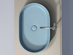 Ceramicanova Мебельная раковина Element 60 CN6048ML голубой матовый – фотография-3