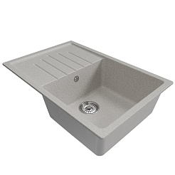 Mixline Мойка кухонная ML-GM19 серая – фотография-2