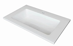 Jorno Тумба с раковиной Modul 80 белая глянцевая – фотография-6