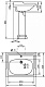 Cezares Раковина "Laredo" с пьедесталом – картинка-6