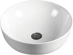 Esbano Раковина накладная Briol 41.5 белая – фотография-1
