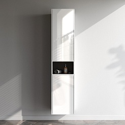 Am.Pm Навесной шкаф Func 40x90 белый глянцевый – фотография-5