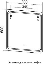 Mixline Зеркало Виктория 60x80 – фотография-3