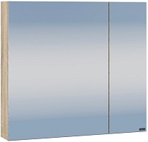 СанТа Зеркальный шкаф Марс 70 янтарное дерево