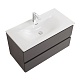 BelBagno Тумба с раковиной Kraft 100 подвесная Темно-Серый матовый с раковиной BB-8099-100 – картинка-20