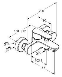 Kludi Смеситель "Objekta 326530575" – фотография-2