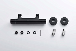 Aquatek Cмеситель для душа Европа AQ1363MB матовый черный – фотография-3