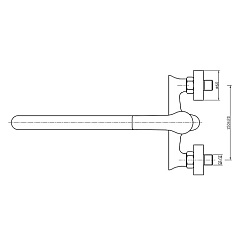 Raiber Смеситель для ванны R0071 – фотография-2