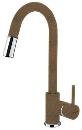 Florentina Смеситель "Вита AV" коричневый для кухонной мойки – фотография-1