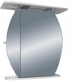 Misty Зеркальный шкаф Пион 75 L – фотография-1