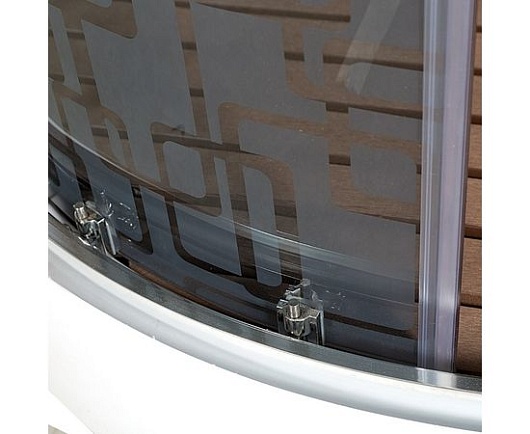 DTO Душевая кабина BМ1590 BLACK с электрикой и гидромассажем – фотография-10