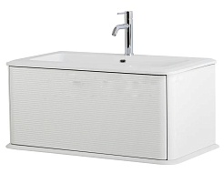 Cezares Тумба с раковиной Idra 100 55804 bianco opaco раковина 50264 – фотография-1