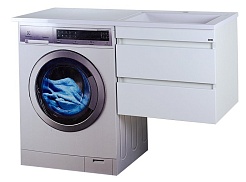 Misty Тумба с раковиной Фостер 130 R подвесная – фотография-4