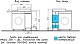 СанТа Тумба с раковиной под стиральную машину Марс 90 L белая/светлое дерево – фотография-25