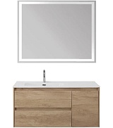 BelBagno Мебель для ванной Kraft 100 L подвесная Rovere Nebrasca Nature