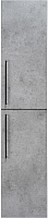 Brevita Шкаф пенал Rock 35 R бетон светло-серый