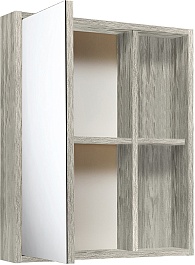 Runo Зеркальный шкаф Эко 52 скандинавский дуб – фотография-3