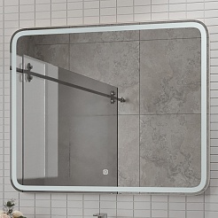 Brevita Мебель для ванной Victory 80 серый шелк – фотография-16