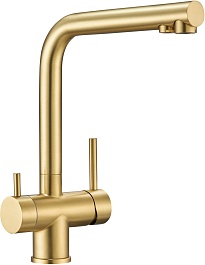 Milacio Смеситель для кухни Ultra MCU.558.GD золото – фотография-1