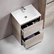 Sancos Тумба с раковиной Libra Floor 60 дуб галифакс натуральный раковина Element 61 CN7001 – картинка-10
