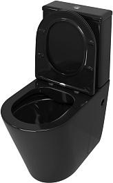 Grossman Унитаз компакт Color GR-4480BS черный – фотография-3
