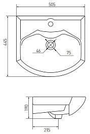 Акватон Мебель для ванной "Ария 50" коричневая – фотография-6