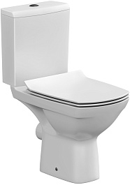 Cersanit Унитаз-компакт Carina new clean on slim lift – фотография-8