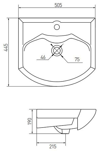 Акватон Мебель для ванной "Ария 50" коричневая – фотография-6