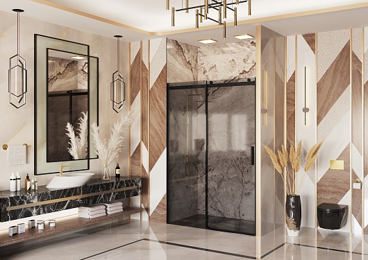 Ambassador Душевая дверь в нишу Benefit 130 19022202HBB – картинка-3