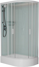Frank Душевая кабина F412/1 L white с крышей – фотография-1