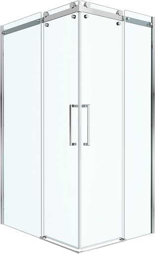 BelBagno Душевой уголок Marino MARINO-2-AH-2-120/90-C-CR 120x90 профиль хром стекло прозрачное – фото-1