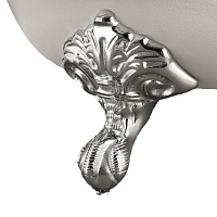 Roca Комплект ножек для чугунной ванны NEWCAST Eagle в форме орлиных лап, хром