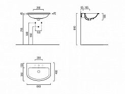 GSI Подвесная раковина City 9131111 – фотография-2