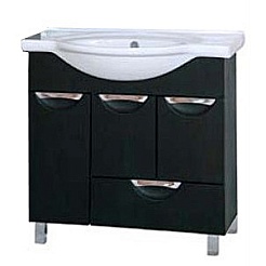 Misty Тумба с раковиной Глория 85 с б/к венге – фотография-1