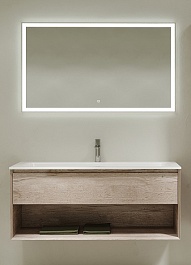 Sancos Мебель для ванной Marmi 1.0 120 дуб галифакс натуральный – фотография-1