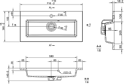 Brevita Тумба с раковиной Toy 70 белая – фотография-10