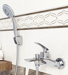 Tokito Смеситель для ванны Fuji хром TOK-FUJ-1014 – фотография-1