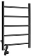Domoterm Полотенцесушитель электрический Классик DMT 109-5 40x60 ЧРН EK L черный – фотография-6
