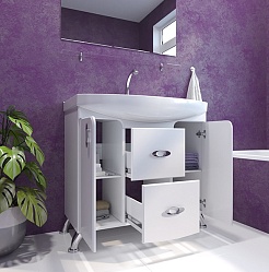 Mixline Тумба с раковиной Вивальди 85 – фотография-5