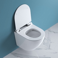 BelBagno Унитаз подвесной Sfera-r BB046CHR/BB2111SC – фотография-6