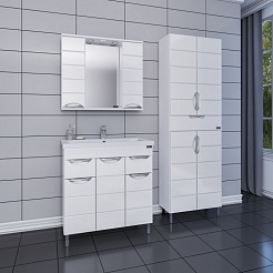 СанТа Зеркальный шкаф Родос 80 – фотография-3