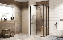 Ambassador  Душевой уголок Queen 11011203 Black – фотография-2