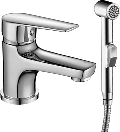 Rossinka Смеситель S35-15 для раковины с гигиеническим душем – фотография-1