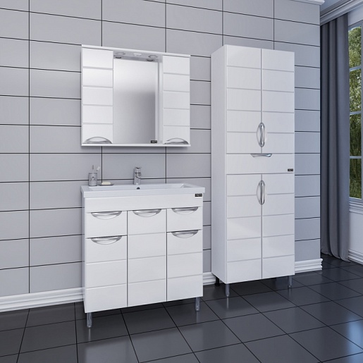 СанТа Зеркальный шкаф Родос 80 – картинка-3