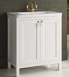 Misty Тумба с раковиной Адель 60 2 дверцы – фотография-1