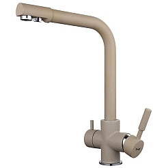 Frap Смеситель для кухни H52 F4352-20 бежевый – фотография-1